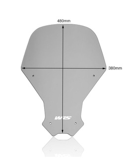 Szyba motocyklowa WRS Standard Honda CRF1100L Africa Twin (20-23) przyciemniana