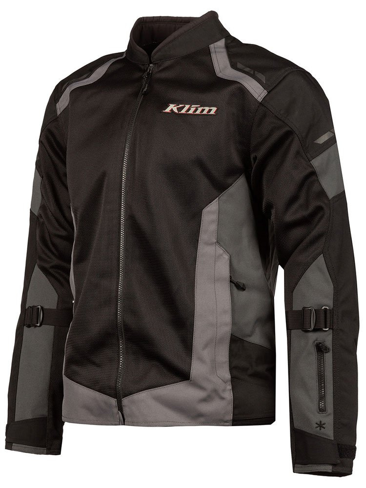 Kurtka motocyklowa tekstylna Klim Induction czarno-szara