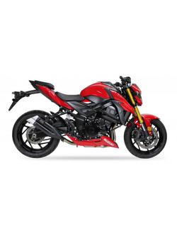 Tłumik IXIL DUAL HYPERLOW BLACK XL, L3XB (SLIP ON) - Suzuki GSR 750 [11-16] / GSX 750 S [17-20]