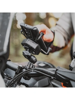 Uchwyt na telefon RAM X-Grip duży z adapterem tłumiącym wibracje i podstawą w kształcie litery U - krótki