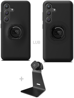 Zestaw na biurko: etui na telefon Samsung Galaxy S24 oraz uchwyt Quad Lock