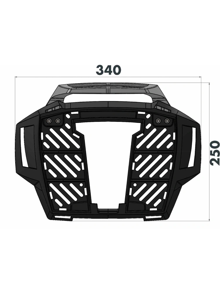 Stelaż pod kufer centralny Hepco&Becker AluRack BMW F 450 GS (26-)
