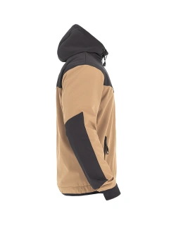 Softshell motocyklowy John Doe XTM V3 brązowo-czarny