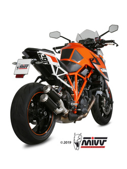 Tłumiki motocyklowe Slip-On Line (MK3) MIVV do KTM Superduke 1290 (14-19) czarne