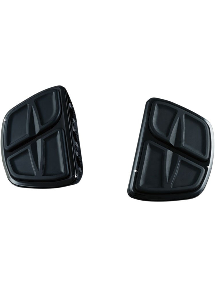 Podesty Kinetic Mini czarne + adaptery 8924 Kuryakyn do Harley Davidson (Wybrane modele)