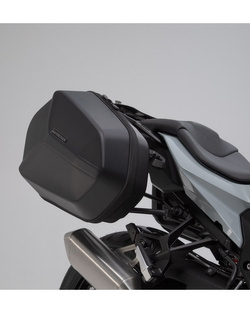 Zestaw: kufry boczne + stelaże PRO ABS Aero System Sw-Motech do BMW S 1000 XR (19-) [pojemność: 2 x 25 L]