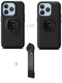 Zestaw: etui na telefon iPhone 14 Pro + adapter do statywu Quad Lock