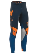 Spodnie cross Thor Sportmode Carbon granatowo-pomarańczowe