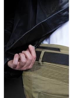 Jeansy motocyklowe 4SR Tourismo zielone