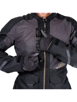 Kurtka motocyklowa tekstylna Leatt DriTour 7.5 Stealth czarna