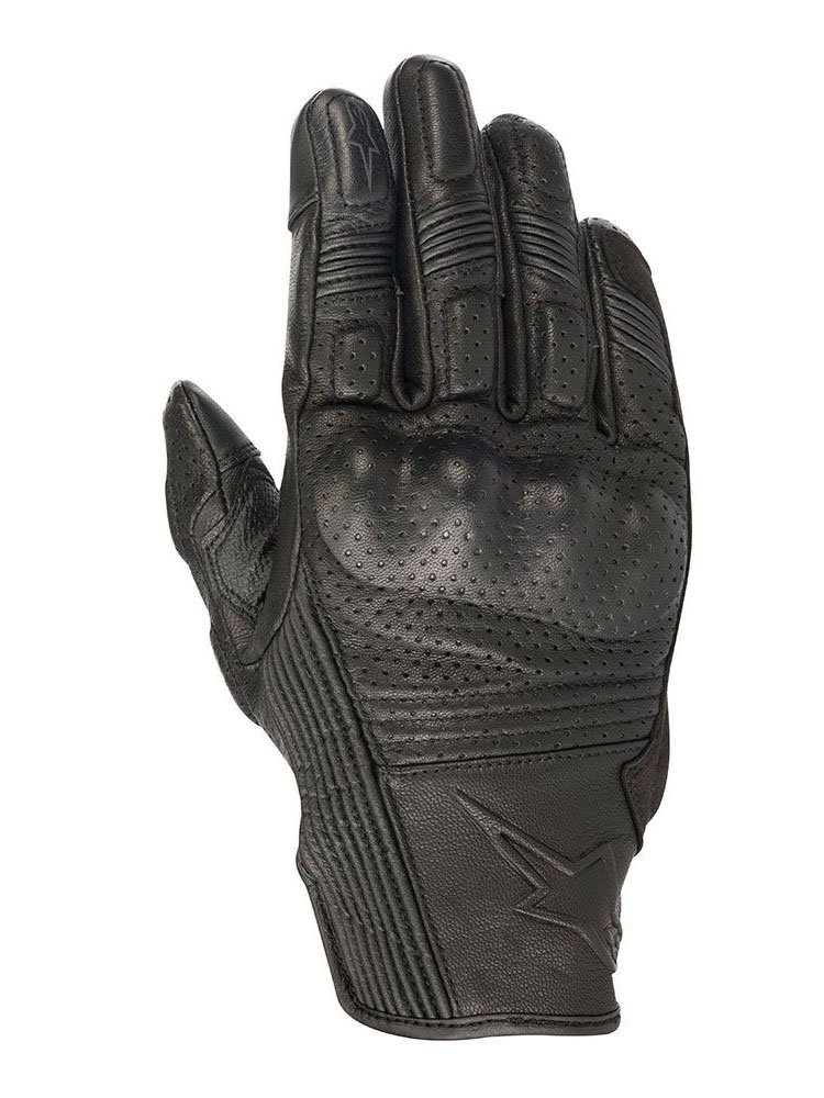 Rękawice motocyklowe skórzane Alpinestars Mustang v2 czarne