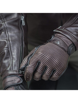 Rękawice motocyklowe Shima Blake brązowe