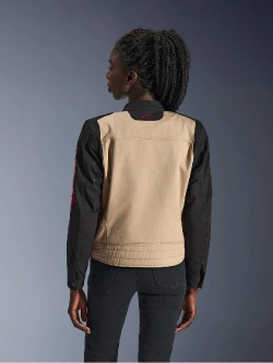 Kurtka motocyklowa damska tekstylna Alpinestars Stella Grace czarno-brązowa