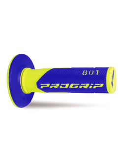 Manetki off-road Progrip 801 niebiesko-żółte fluo