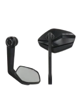 Lusterka motocyklowe Sw-Motech Sport na koniec kierownicy Aprilia Tuono V4 1100 (21-), Ducati Monster 937/ + (21-25)/ SP (23-25), KTM Duke 390 (17-) czarne