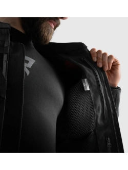 Kurtka motocyklowa skórzana Rebelhorn Vandal 2 czarna