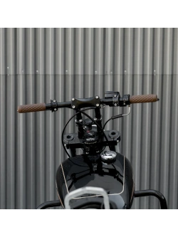 Manetki motocyklowe Biltwell Torker TPV do kierownic o średnicy 25.4 [mm] brązowe