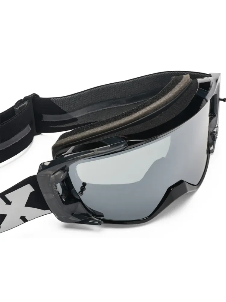 Gogle motocyklowe Fox Vue Core z przyciemnianą szybką, czarno-szare
