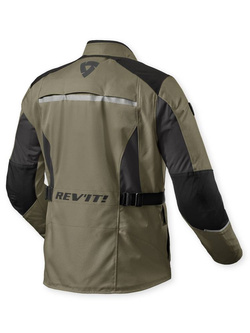 Kurtka motocyklowa tekstylna REV’IT! Voltiac 3 H2O zielono-szara