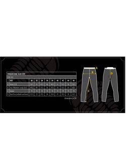 Jeansy motocyklowe Trilobite Parado Slim Fit czarne