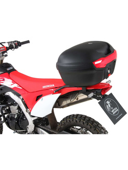 Zestaw: kufer centralny Journey 40 + stelaż Hepco&Becker Honda CRF 450 L (18-21) czarny