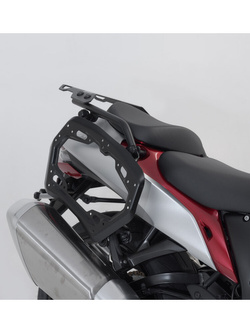 Zestaw: kufry boczne + stelaże PRO ABS Aero System Sw-Motech do Suzuki GSX 1300 R Hayabusa WEJ0 (20-) [pojemność: 2 x 25 L]