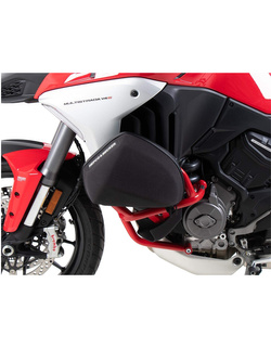 Zestaw: kufry boczne + stelaże Hepco&Becker Xplorer Cutout do Ducati Multistrada V4 / S / S Sport (21-24) srebrny