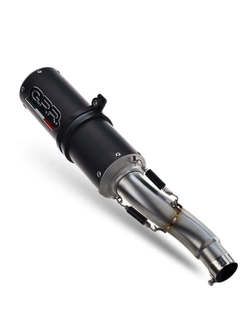 Tłumik motocyklowy G.P.R M3 Black Titanium CF Moto 700 MT (23-24) E5 tytanowy [bez homologacji]