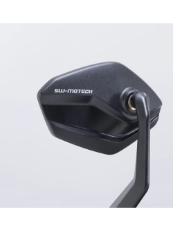 Lusterka na koniec kierownicy SW-Motech Ducati/ Suzuki (wybrane modele) czarne