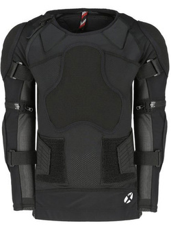Bluza dziecięca z ochraniaczami X-Factor Junior Brave kevlar czarna