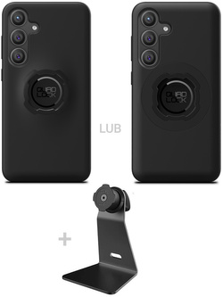 Zestaw na biurko: etui na telefon Samsung Galaxy S24+ + uchwyt Quad Lock