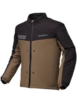 Kurtka motocyklowa tekstylna Modeka Atlaz czarno-brązowa