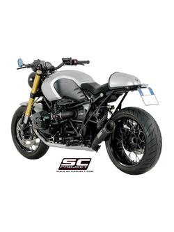 Tłumik SC Project, S1, Titanium + Carbon - BMW R Nine T [14-16]