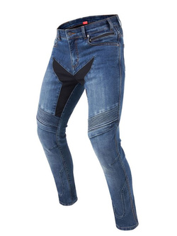 Jeansy motocyklowe Rebelhorn Eagle III Slim Fit niebieskie