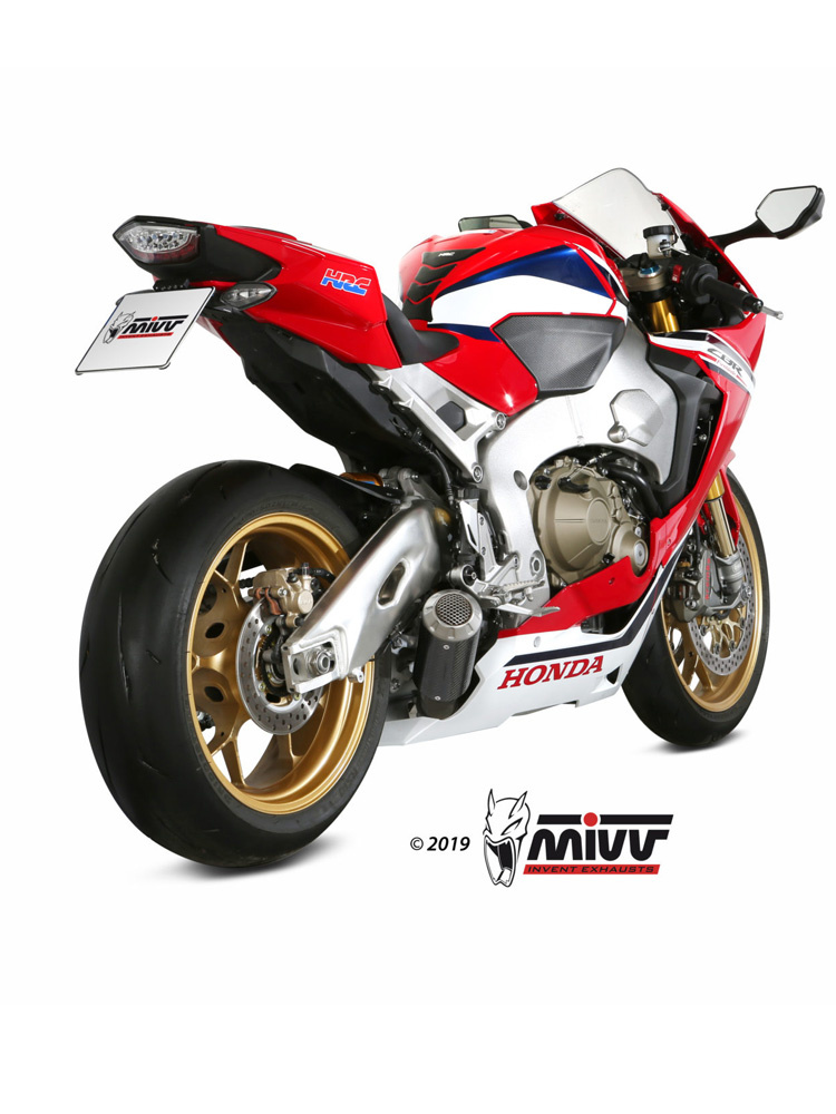 Tłumik motocyklowy Slip-On Line Lower (MK3) MIVV do Honda CBR 1000 RR (17-19) carbon