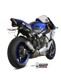 Tłumik motocyklowy Slip-On Line (MK3) MIVV do Yamaha YZF R1 1000 (15-) srebrny