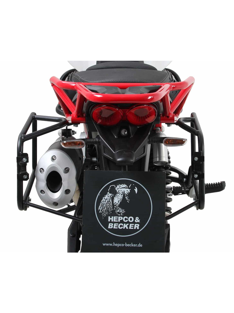 Stelaż kufrów bocznychHepco&Becker Moto Guzzi V85 TT (19-23) montowany na stałe