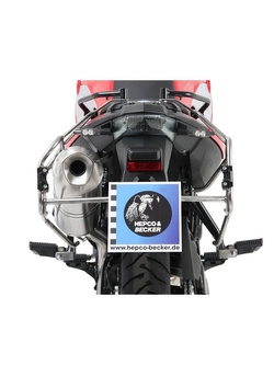 Zestaw: kufry boczne + stelaże Hepco&Becker Xplorer Cutout BMW F 700 GS (12-17)/F 650 GS (08-11)