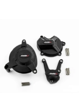 Pokrywy dekli silnika PUIG BMW S 1000R (14-16)/ RR (09-16) czarne