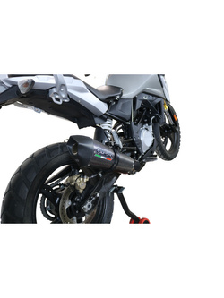 Pełny układ wydechowy G.P.R GP Evo4 Poppy [Stainless steel] - BMW G 310 GS E4 [17-20]