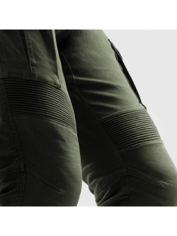 Jeansy motocyklowe Rebelhorn Faster zielone