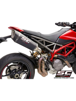 Tłumik SC-Project SC1-R Titanium / Carbon - Ducati Hypermotard 950 / RVE / SP [19-21]