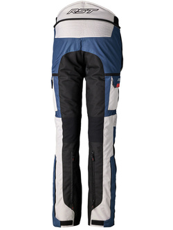 Spodnie motocyklowe tekstylne Rst Pro Series Adventure-X srebrno-niebieskie