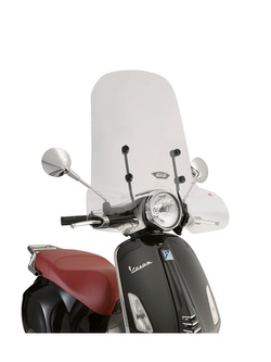 Szyba do skutera GIVI Vespa Primavera 50-125-150 (14-) przezroczysta [mocowanie w zestawie]
