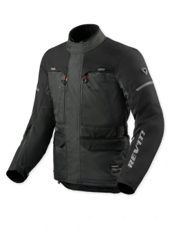 Kurtka motocyklowa tekstylna REV’IT! Outback 5 H2O antracytowo-czarna