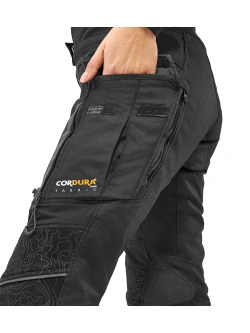 Spodnie motocyklowe damskie tekstylne Shima Tracker czarne