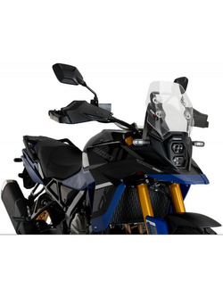 Szyba motocyklowa sportowa Puig Suzuki DL800DE V-STROM/TECH (23-), DL800 V-STROM SE (25-), L800 V-STROM (24-) przezroczysta