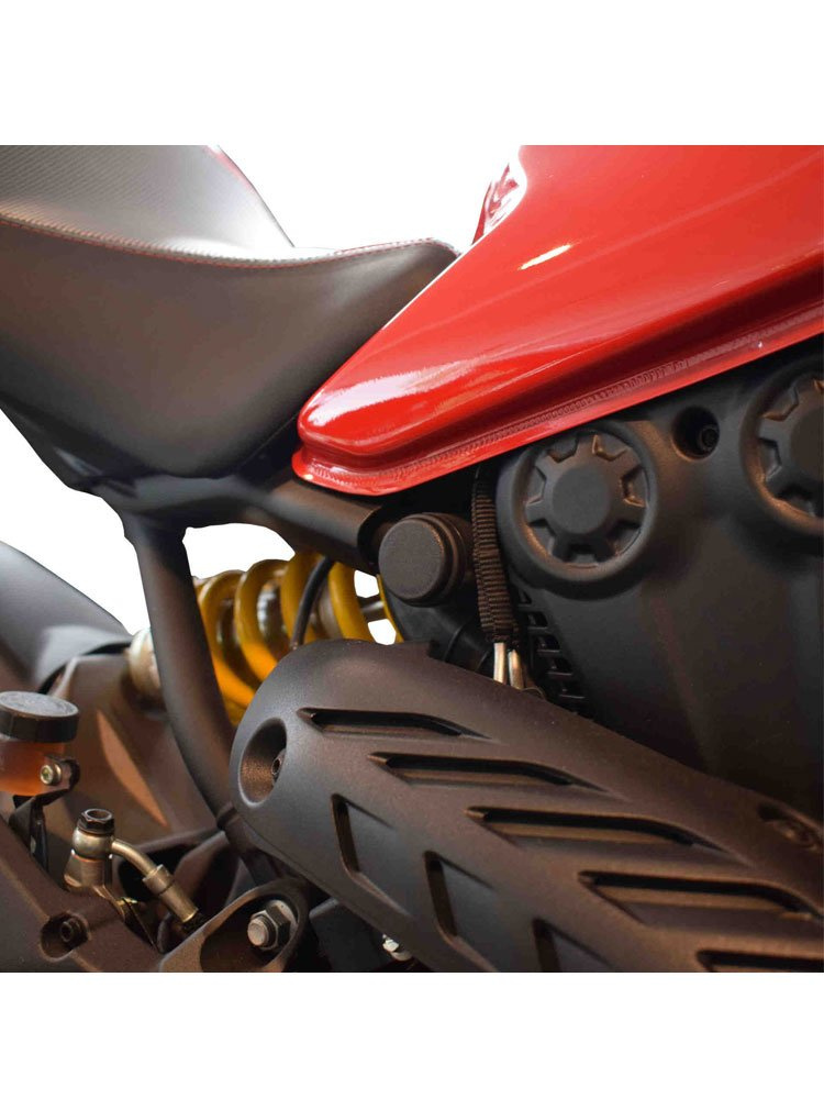 Zaślepki ramy PUIG do Ducati Monster 821 / 1200 / S (14-16)