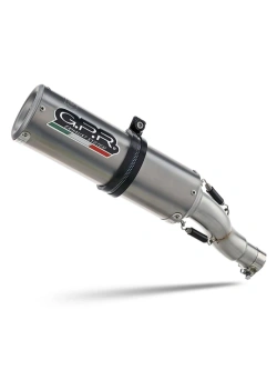 Tłumik motocyklowy G.P.R M3 Titanium Natural CF Moto 700 CL-X Sport (25-) [z homologacją]