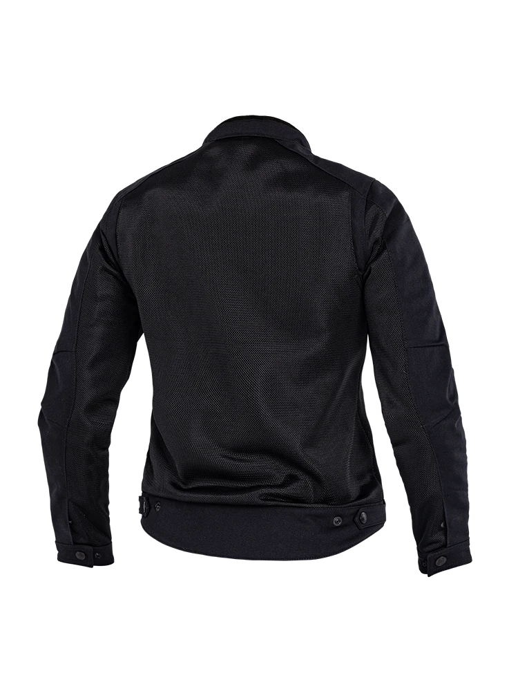 Kurtka motocyklowa tekstylna damska John Doe Aero Mesh czarna